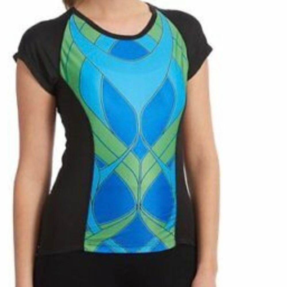 Moxie Cycling‎ Summit Color Block Tee Jersey Small
